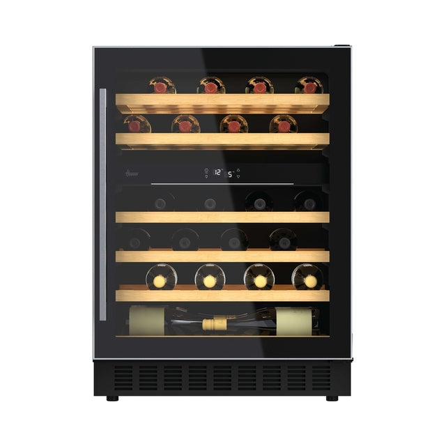 Răcitor de vin încorporabil Hoover HWCB 60/N, negru