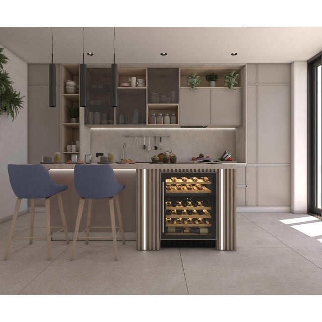 Răcitor de vin încorporabil Hoover HWCB 60/N, negru