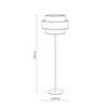 Lampa Trio Juta 6451