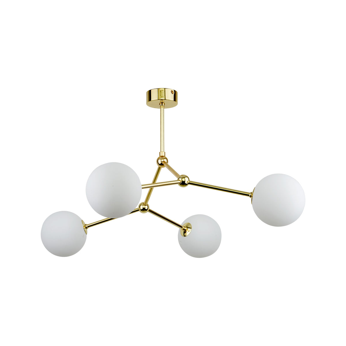 Lustră TK Lighting Fairy 4, auriu, 4 x G9, 6470