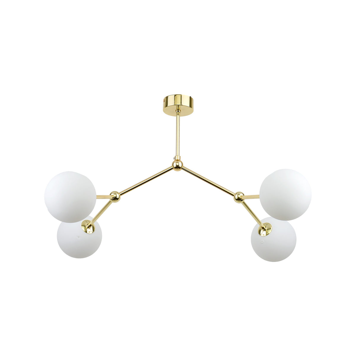 Lustră TK Lighting Fairy 4, auriu, 4 x G9, 6470