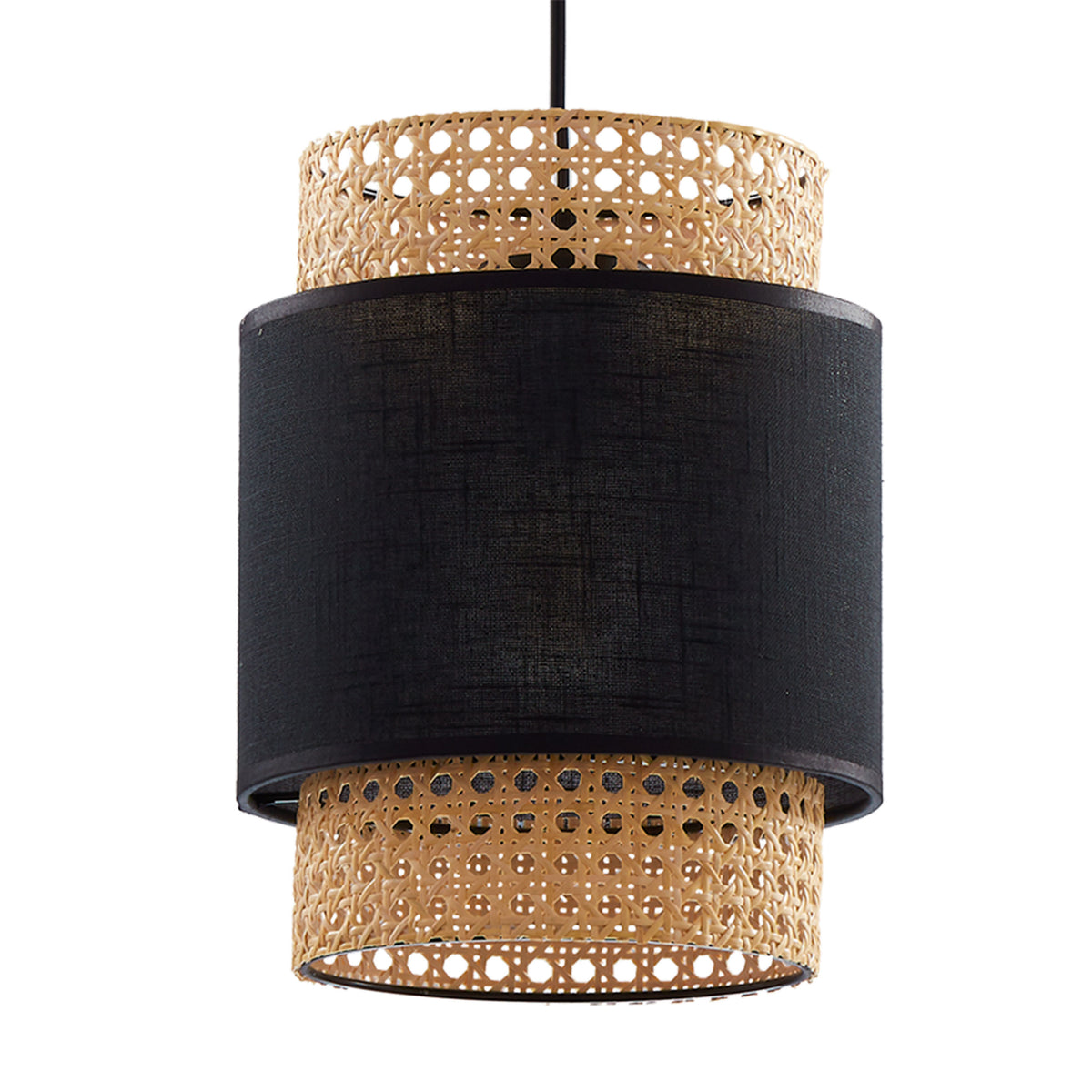 Pendul TK Lighting Boho 1 200, negru, 6540