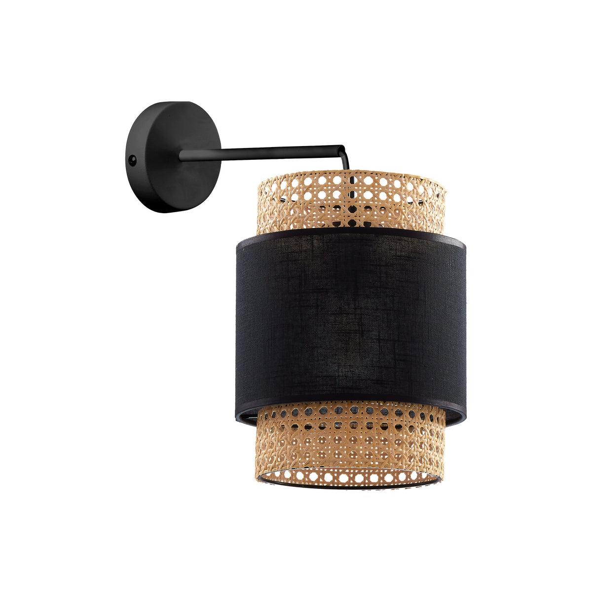 Aplică TK Lighting Boho 1, negru, 6550