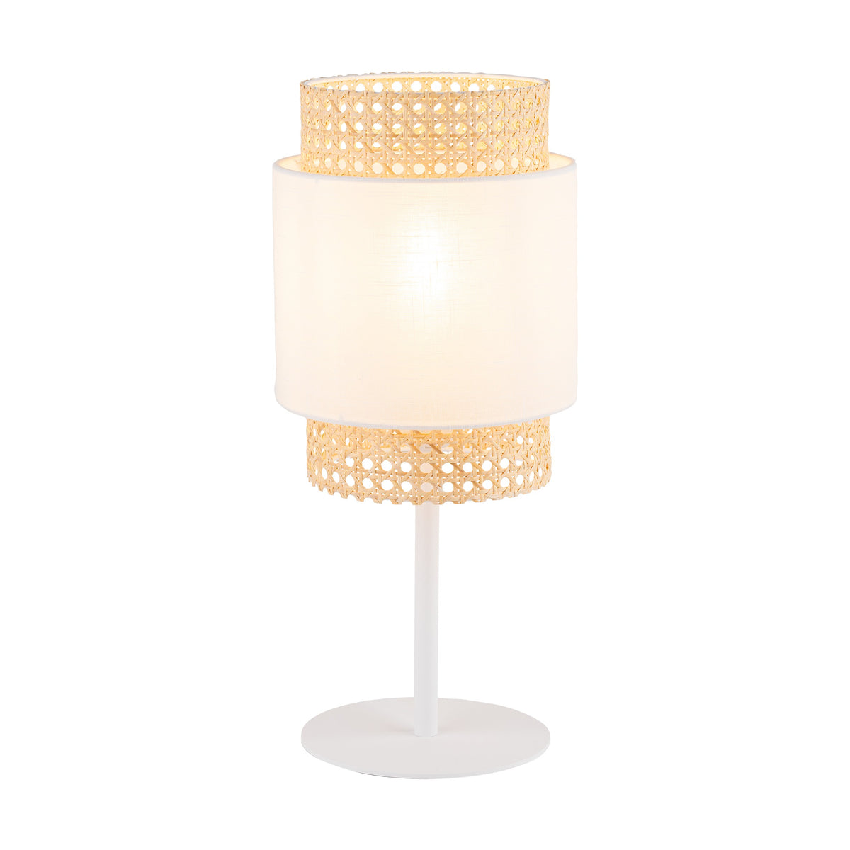 Veioză TK Lighting Boho 1, alb, 6565