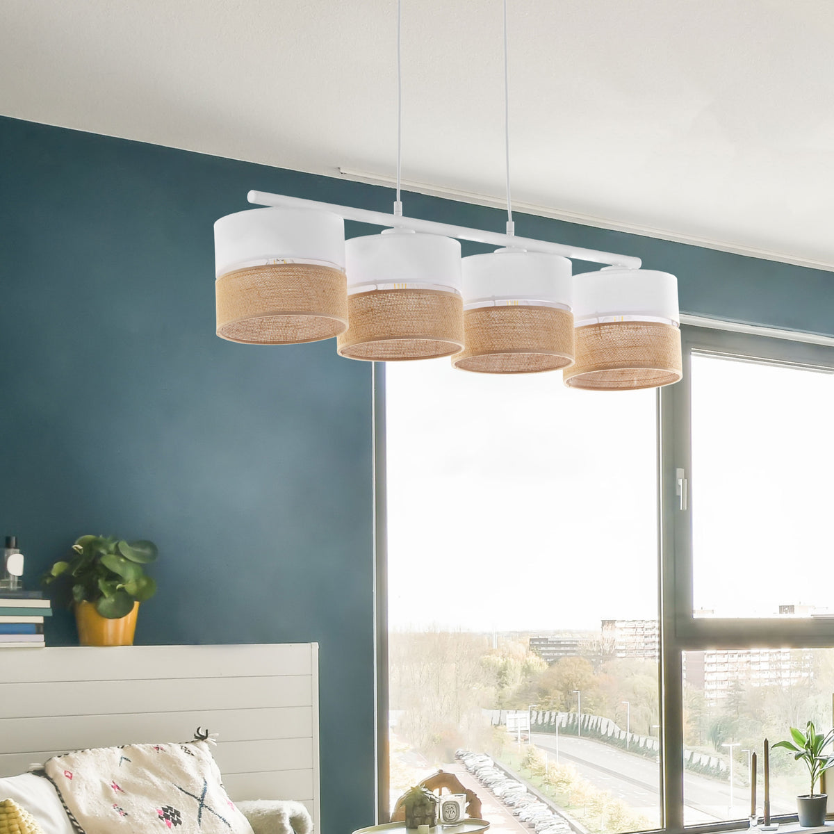 Lampă suspendată Linobianco 4 6576 TK 6576