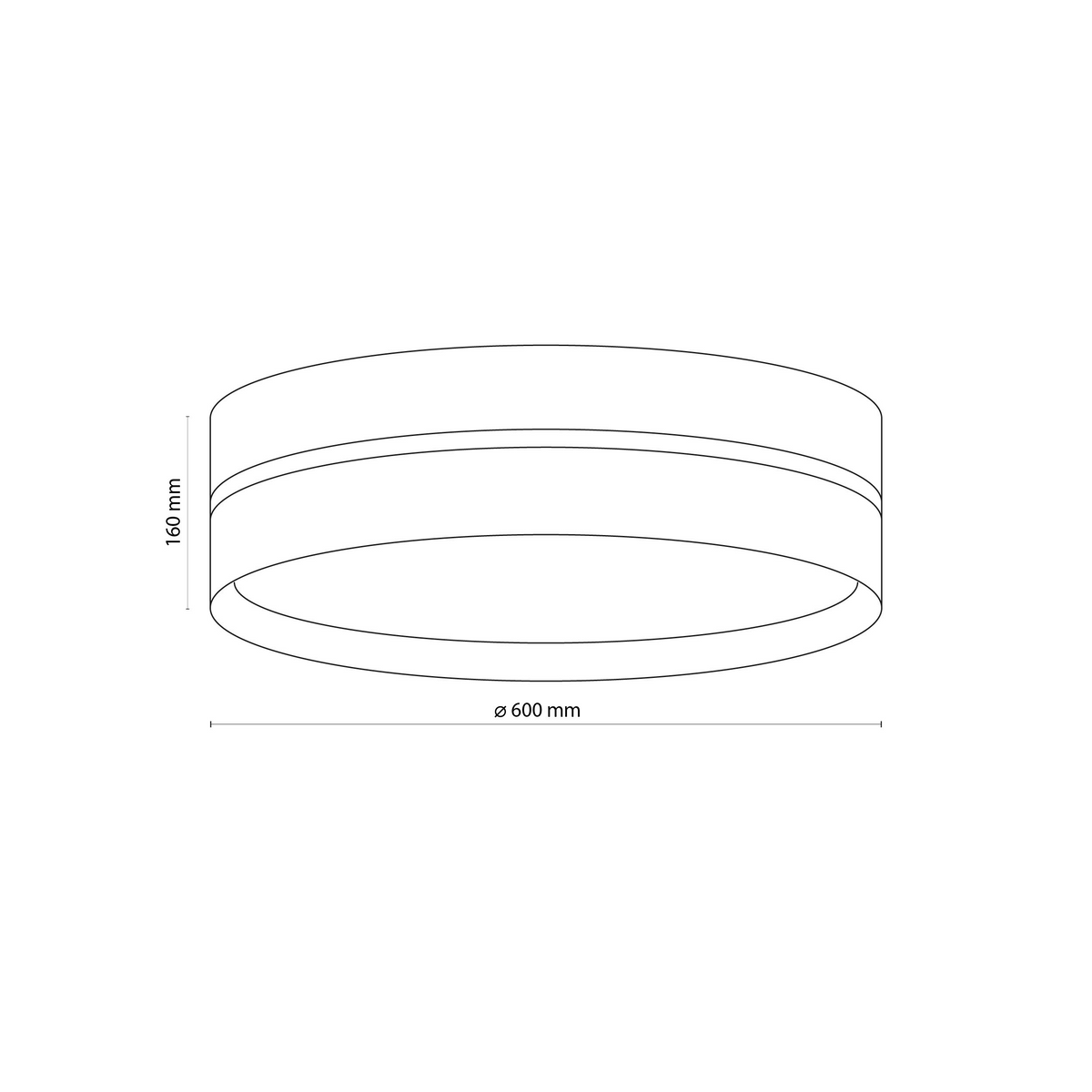 Plafonieră TK Lighting Linobianco, 6578