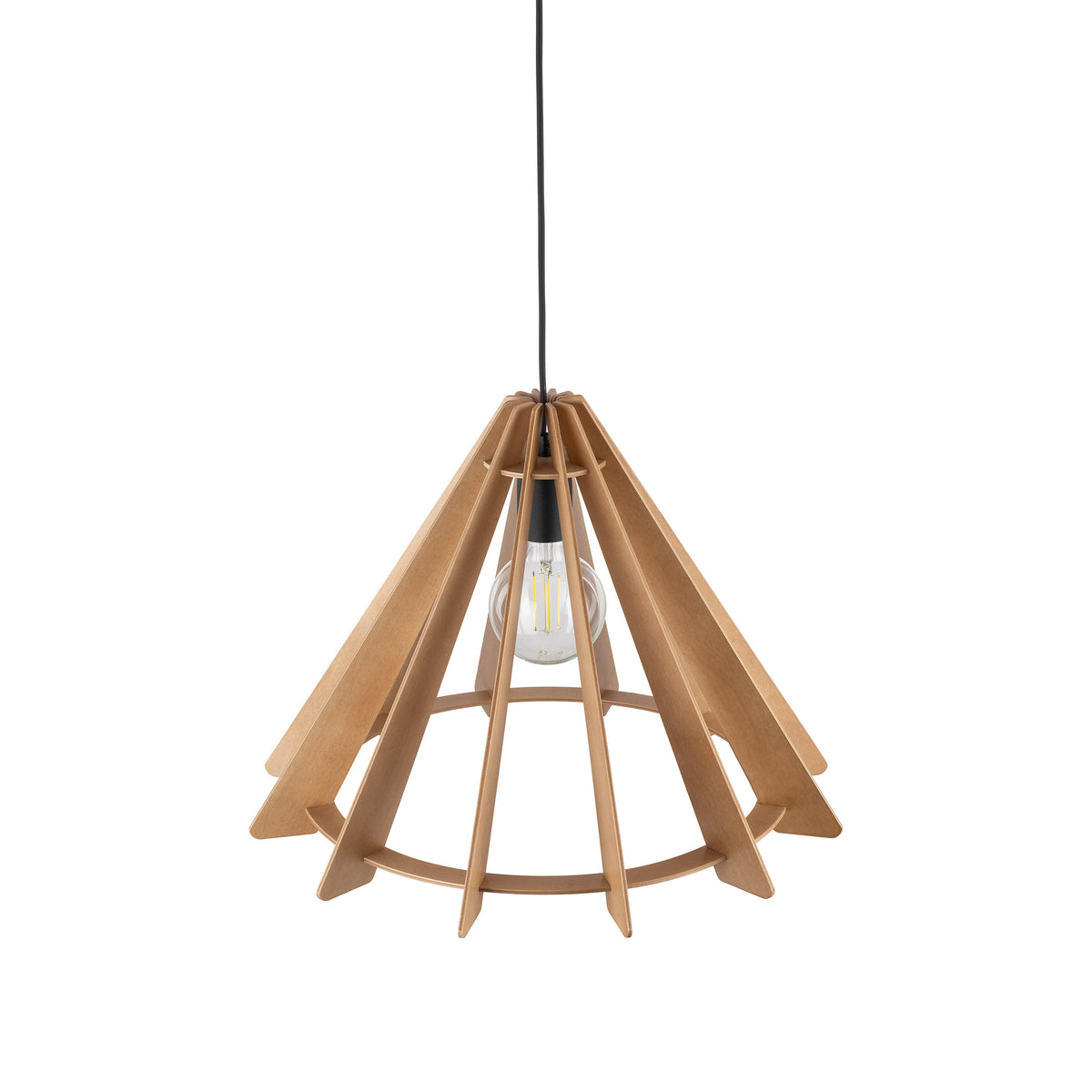 Lampa suspendată Eris Wood 6586 TK 6586