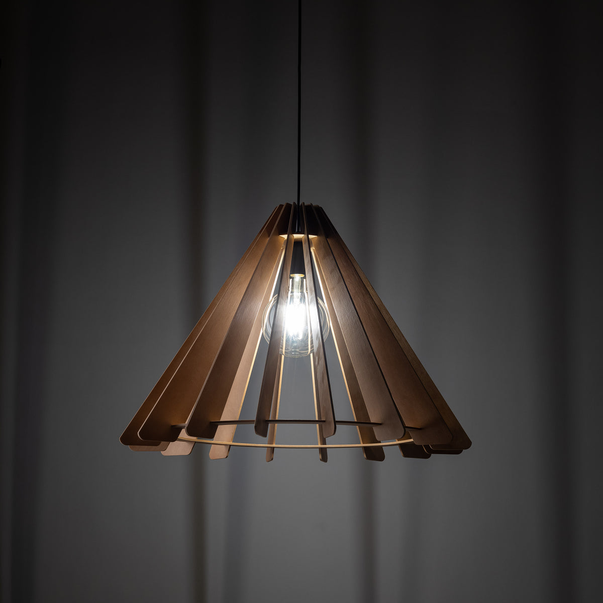 Lampa suspendată Eris Wood 6611 TK 6611