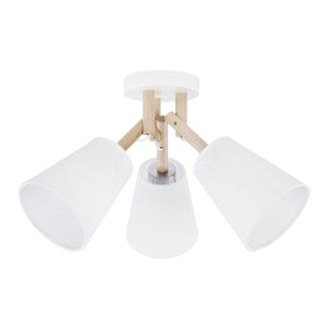 Plafonieră TK Lighting Vaio, alb, 665