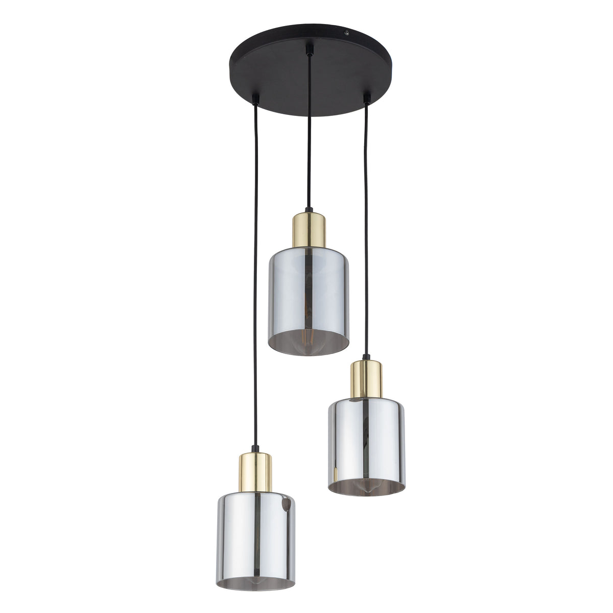 Lustră TK Lighting Sierra 3, auriu, 3 x E27, 6663