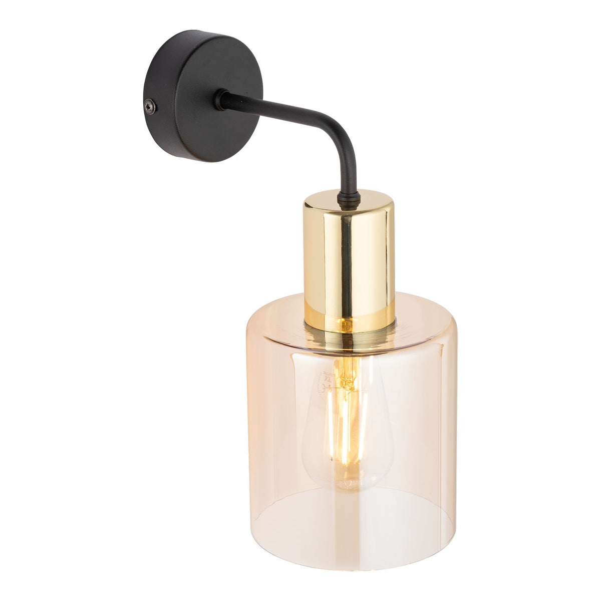 Aplică TK Lighting Sierra 1, auriu, chihlimbar, 6664