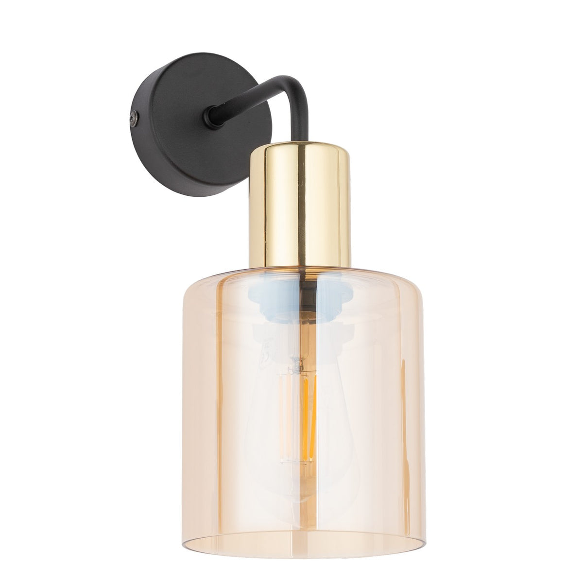 Aplică TK Lighting Sierra 1, auriu, chihlimbar, 6664