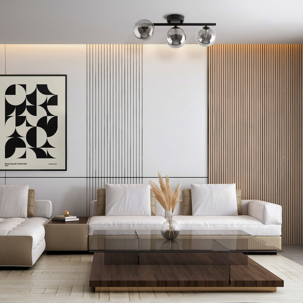 Plafoniera Estera Black 6855