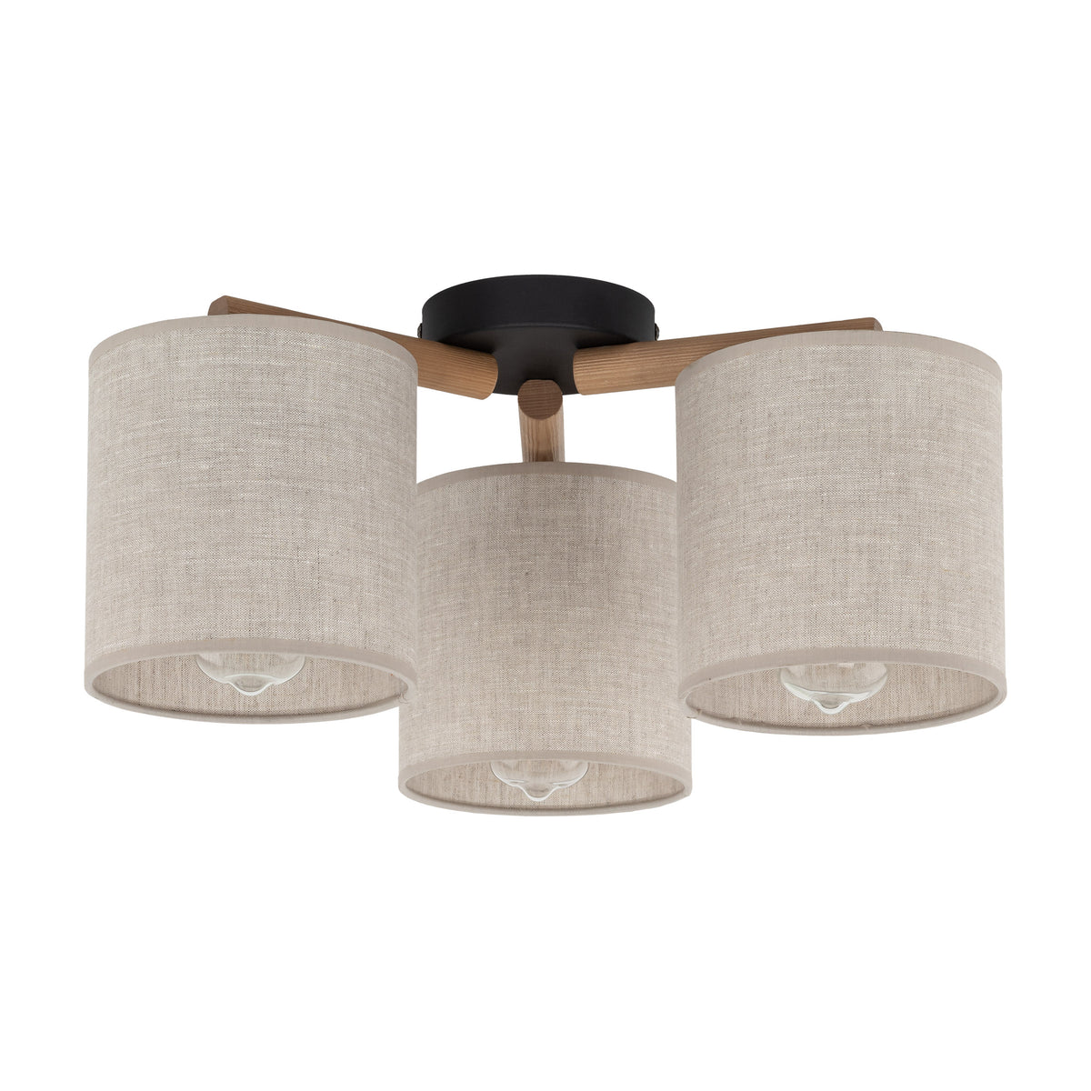 Aplică TK Lighting Deva 3, natur, 3 x E27, 6865