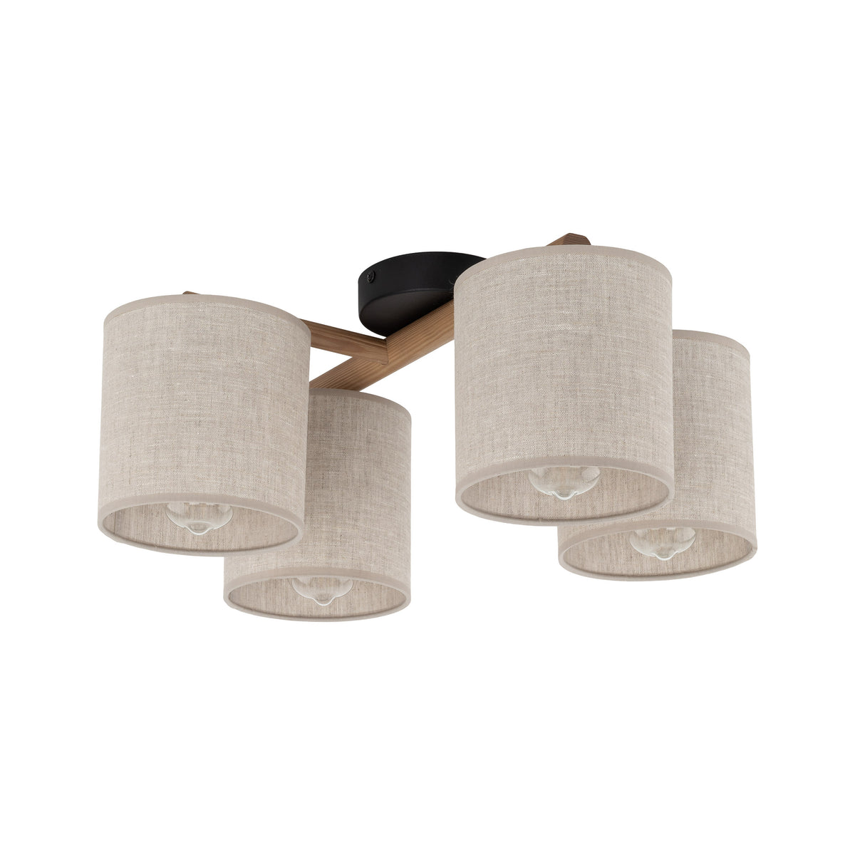 Aplică TK Lighting Deva 4, natur, 4 x E27, 6866