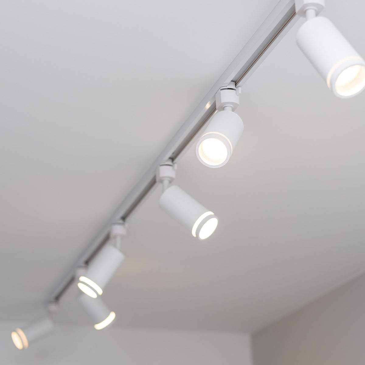 Spot pe șină TK Lighting Tracer Jet Ring, alb, 6898
