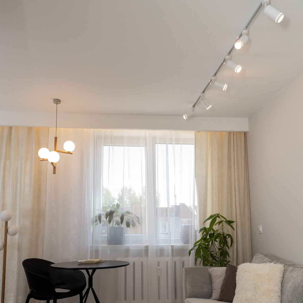 Spot pe șină TK Lighting Tracer Jet Ring, alb, 6898