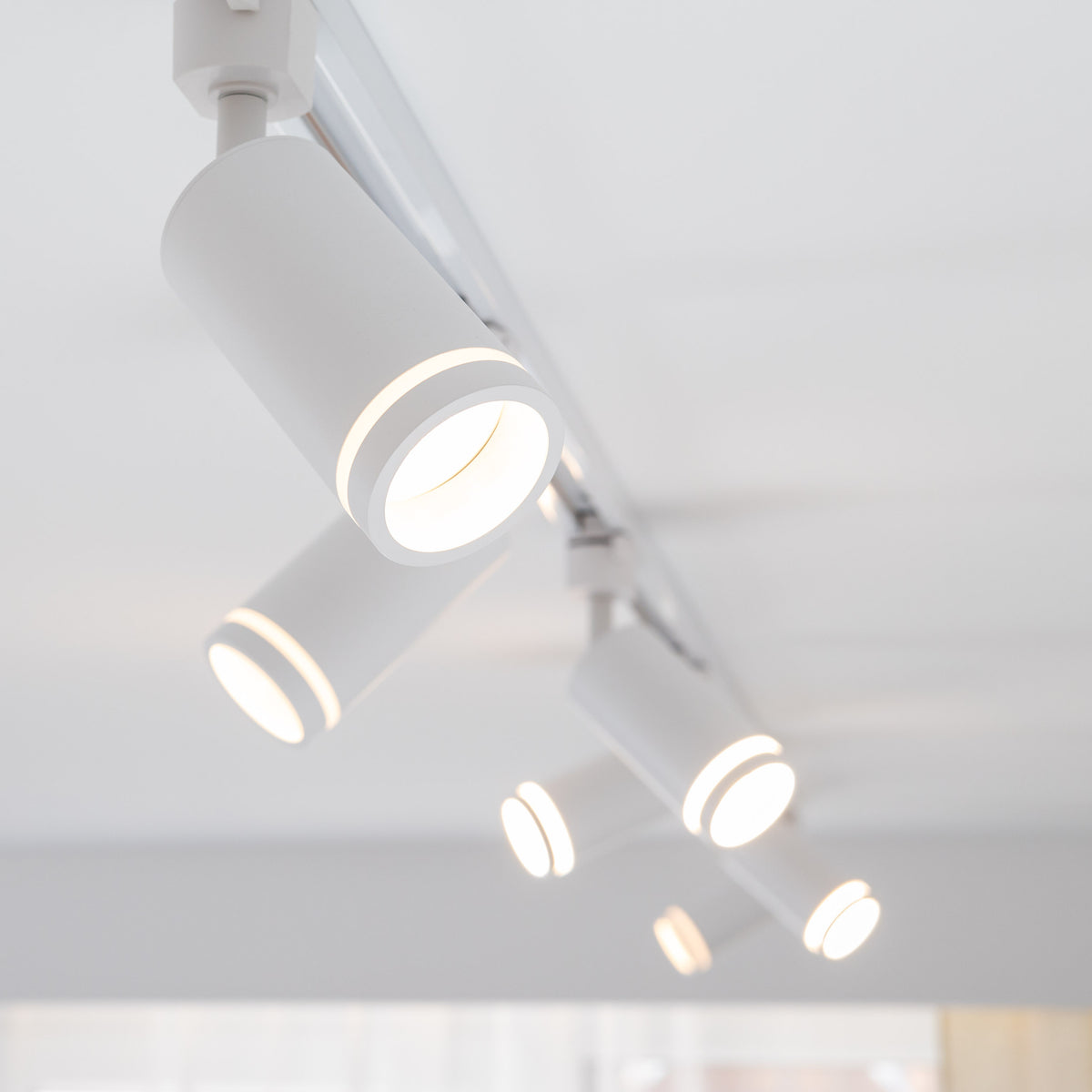 Spot pe șină TK Lighting Tracer Jet Ring, alb, 6898