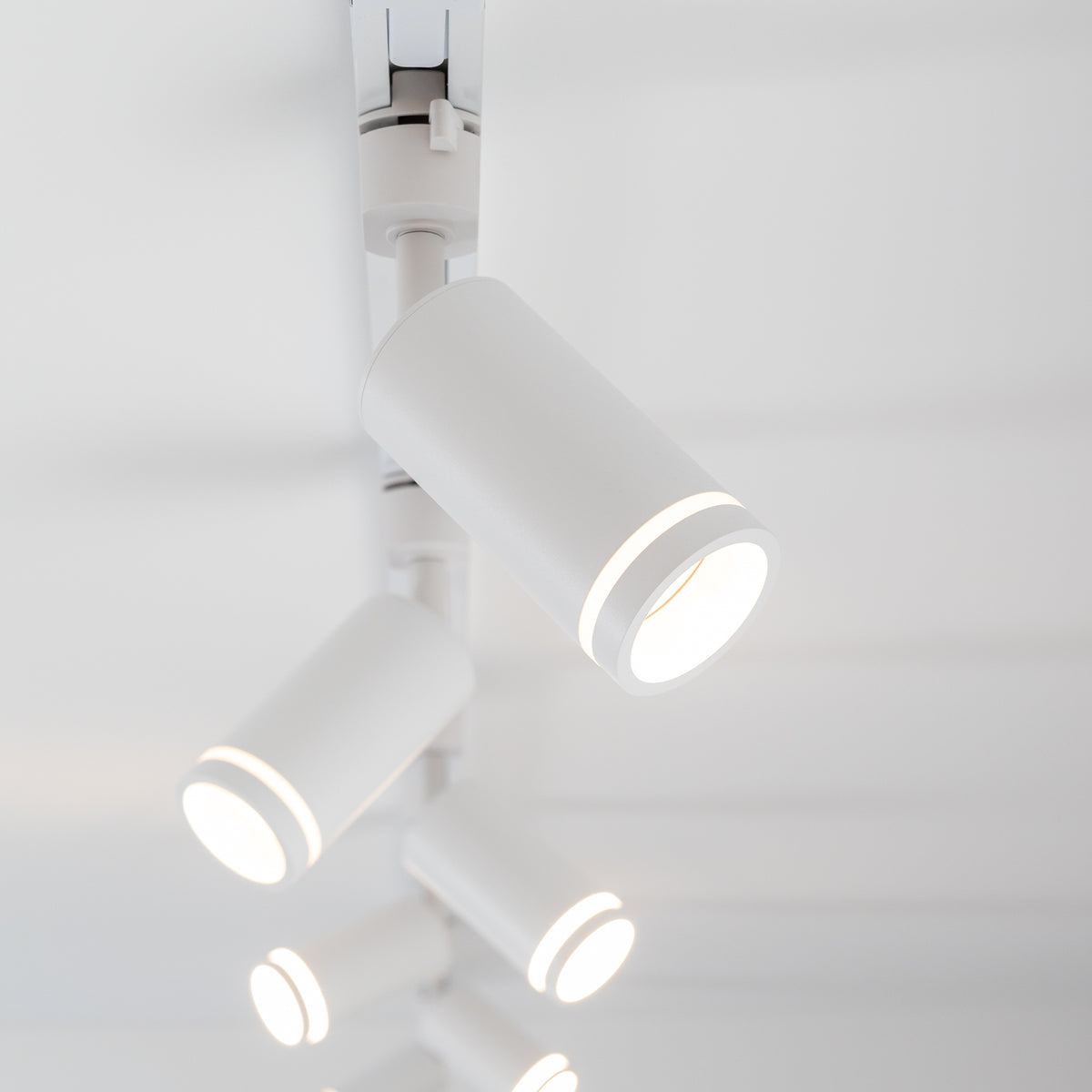 Spot pe șină TK Lighting Tracer Jet Ring, alb, 6898