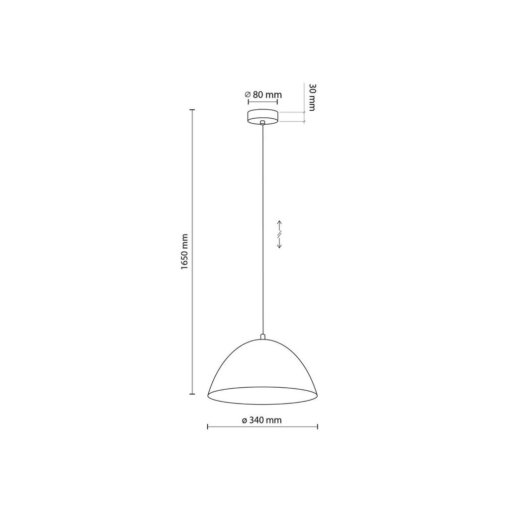 Pendul Faro White 340 3192 TK 3192