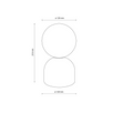 Lampa Miki Beige 16038