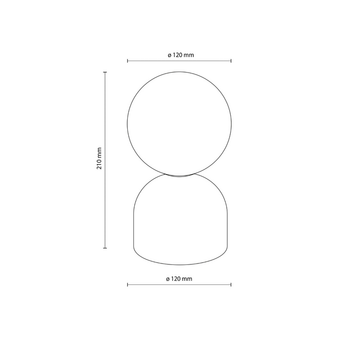 Lampa Miki Beige 16038