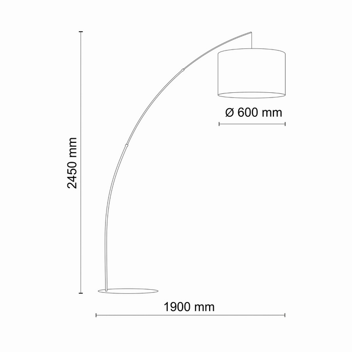 Lampa Moby Brown 6097