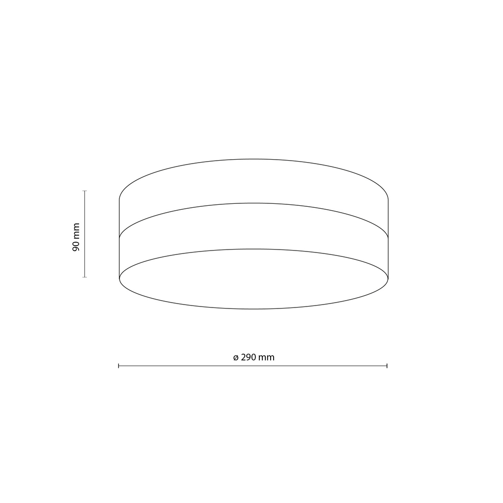 Plafoniera Pori White 2 864