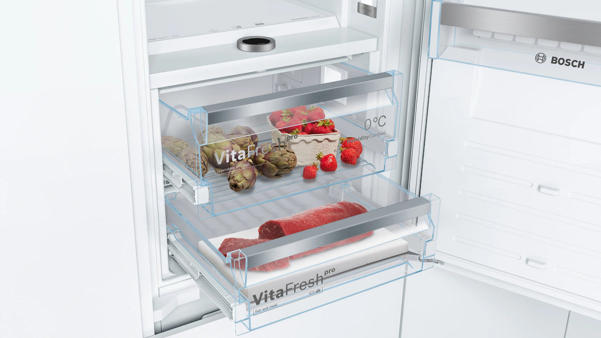 Combină frigorifică încorporabilă Bosch KIF86PFE0, Seria 8, 223 l, No Frost