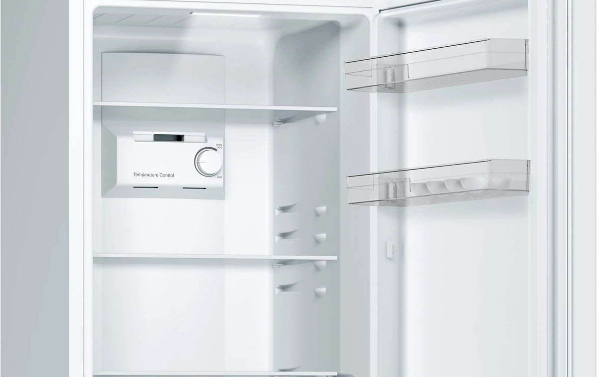 Combină frigorifică Bosch KGN33NWEB, Seria 2, 282 l, Total No Frost, albă