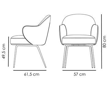 Scaun BAE Roz 100209104