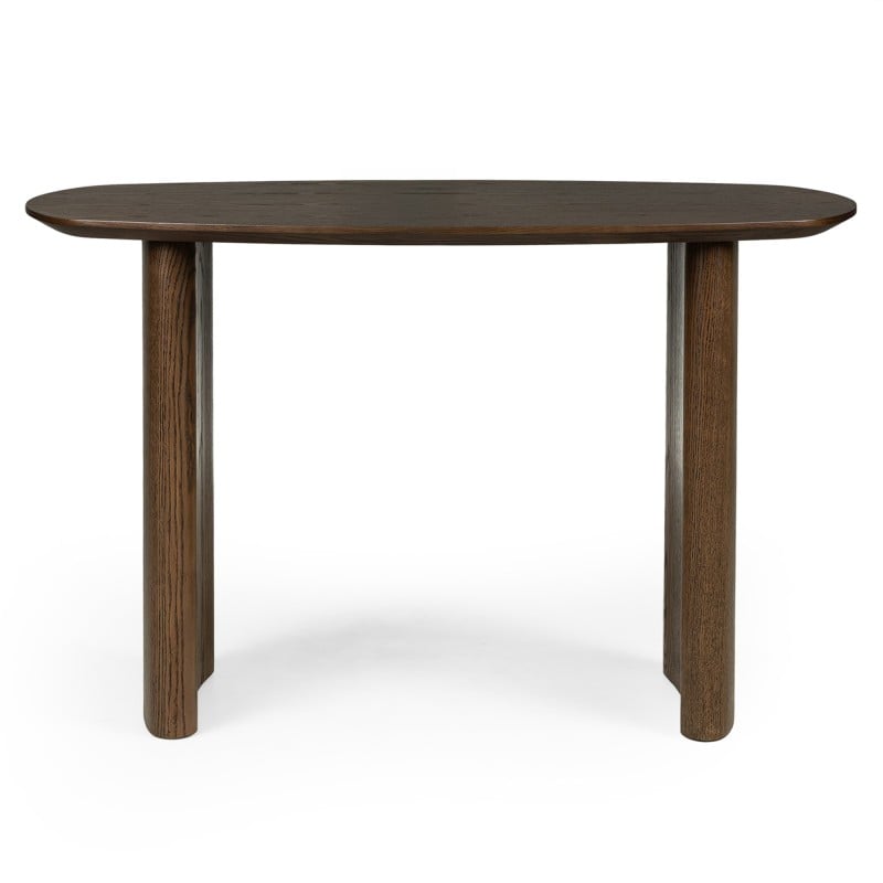 Birou/consolă Oriento, 120 cm, stejar închis