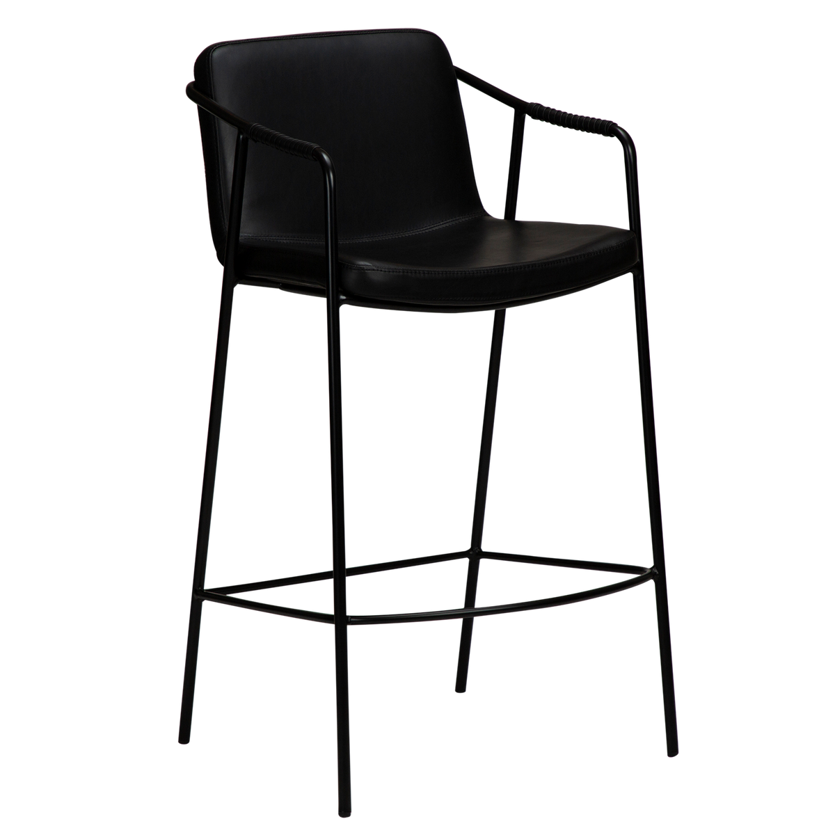 Scaun de bar DAN-FORM Boto, negru, 300310300