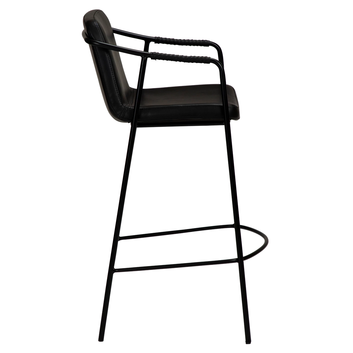 Scaun de bar DAN-FORM Boto, negru, 300310300