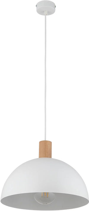 Lampă suspendată TK Lighting Oslo, alb, 4851