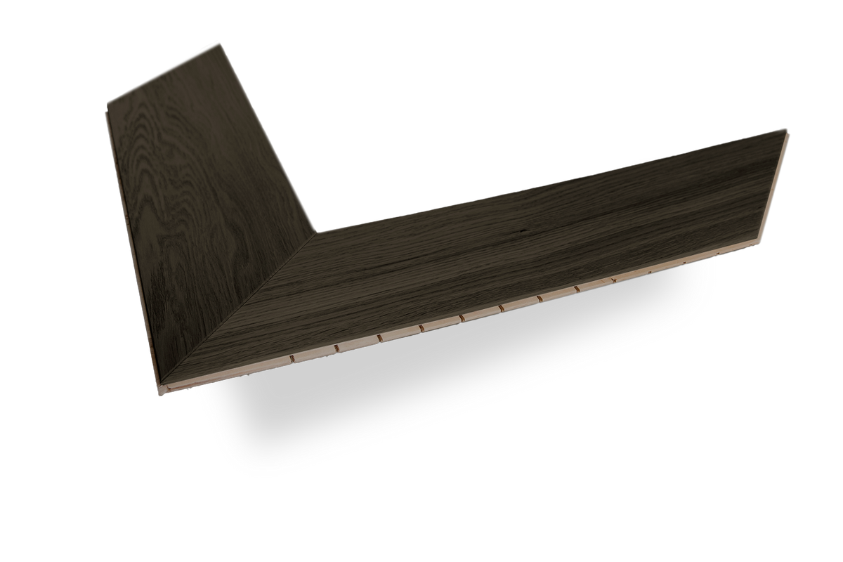Parchet în spic francez Dabex Chevron, stejar, 15×150×500 mm, strat de uzură 6 mm