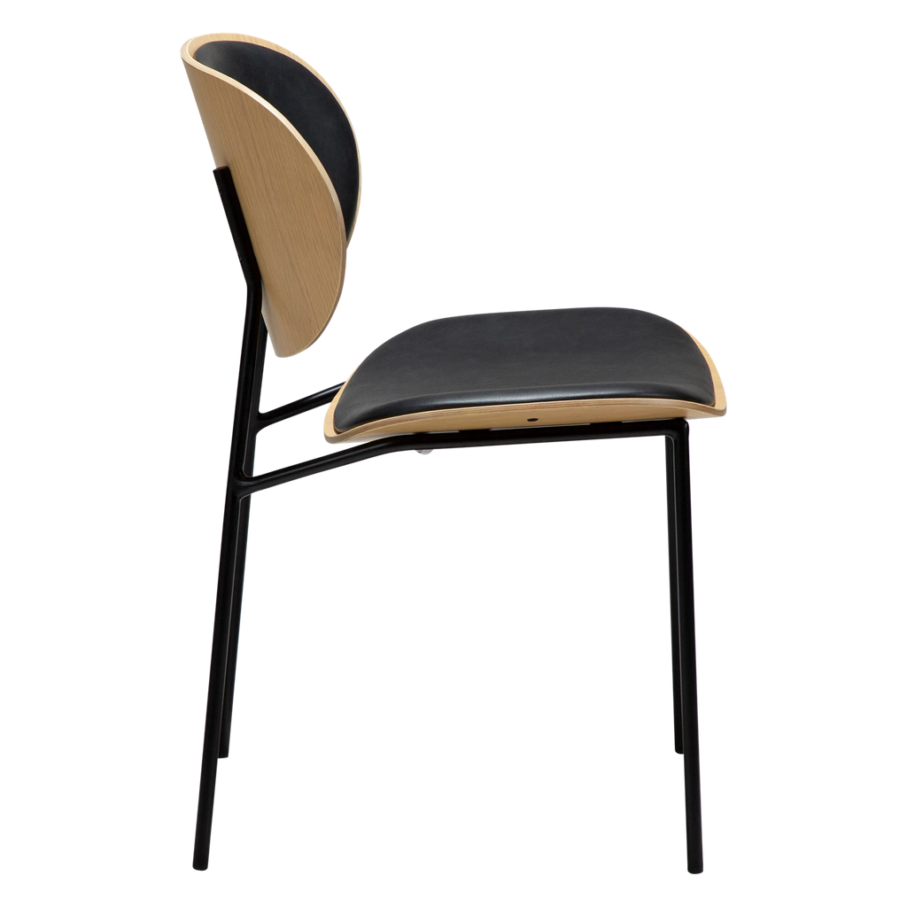 Scaun Clementina Negru/Bej 100300121