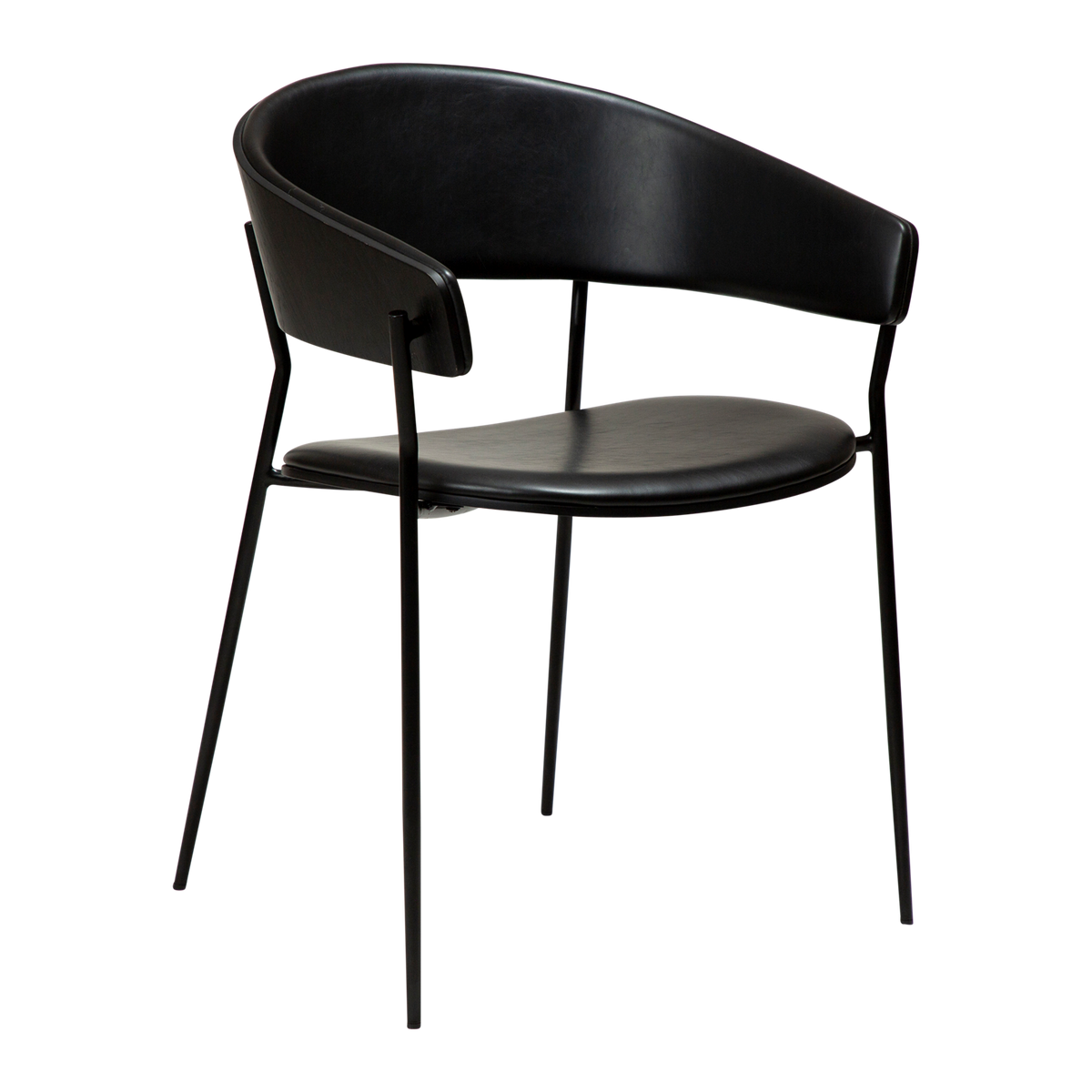 Scaun DAN-FORM Crib, negru, 100200640
