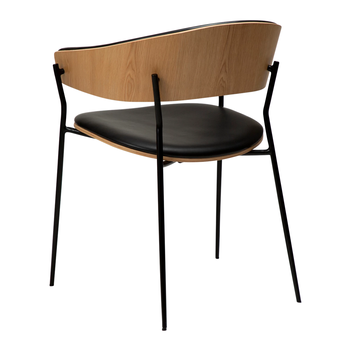 Scaun DAN-FORM Crib, negru/bej, 100200630