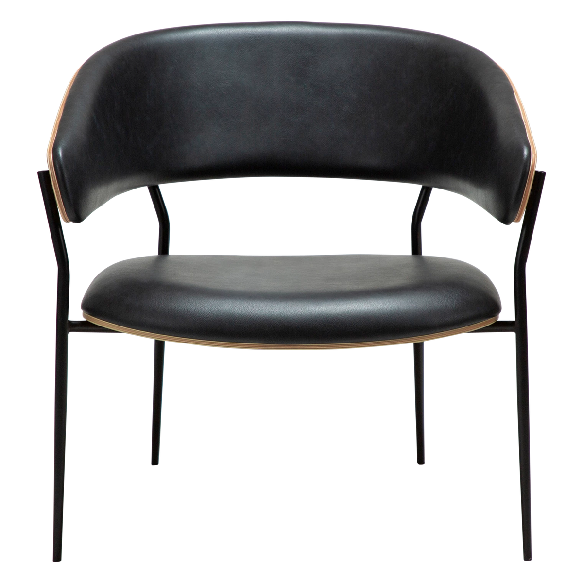 Scaun DAN-FORM Crib, negru/bej, 700200690