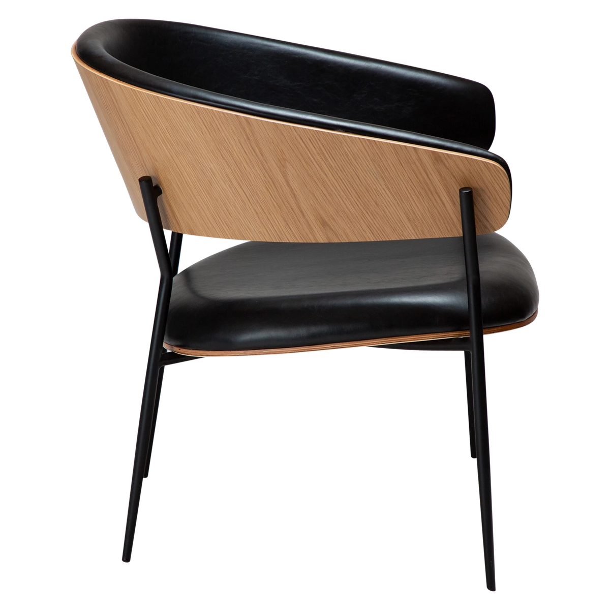 Scaun DAN-FORM Crib, negru/bej, 700200630