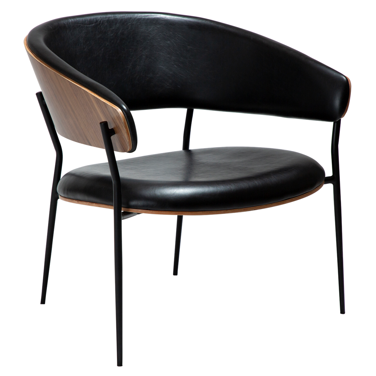 Scaun DAN-FORM Crib, negru/bej, 700200650