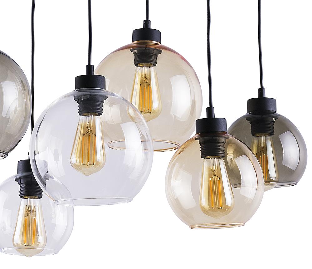 Lampă suspendată TK Lighting Cubus, 6 surse de lumină, 2164