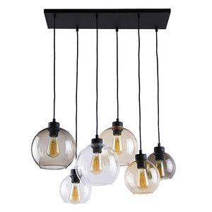 Lampă suspendată TK Lighting Cubus, 6 surse de lumină, 2164