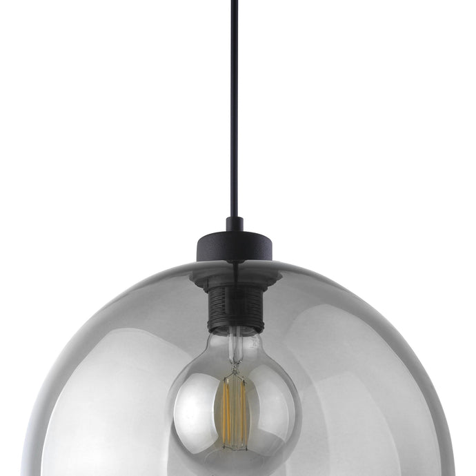 Lampa suspendata Cubus grafit metalizat