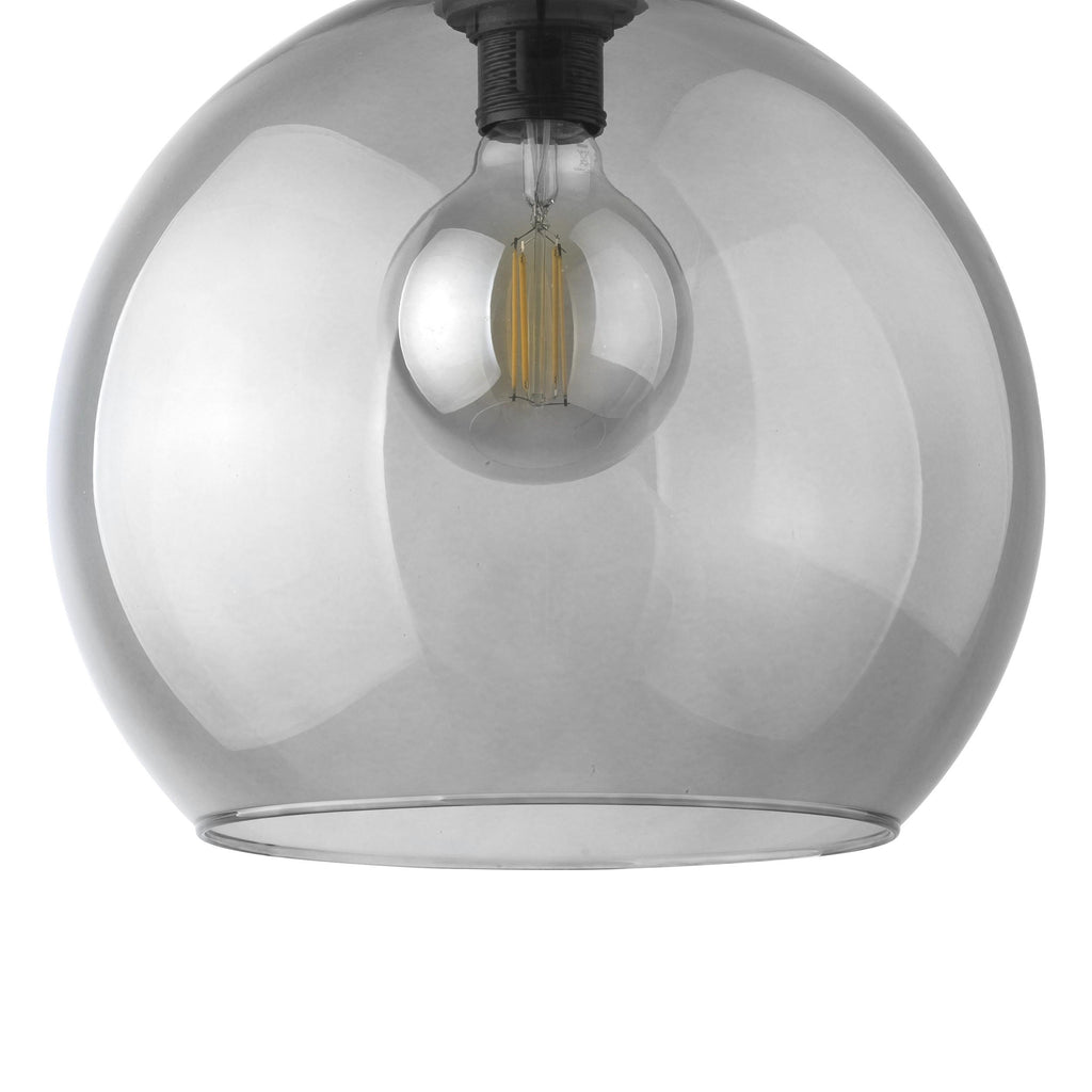 Lampa suspendata Cubus grafit metalizat