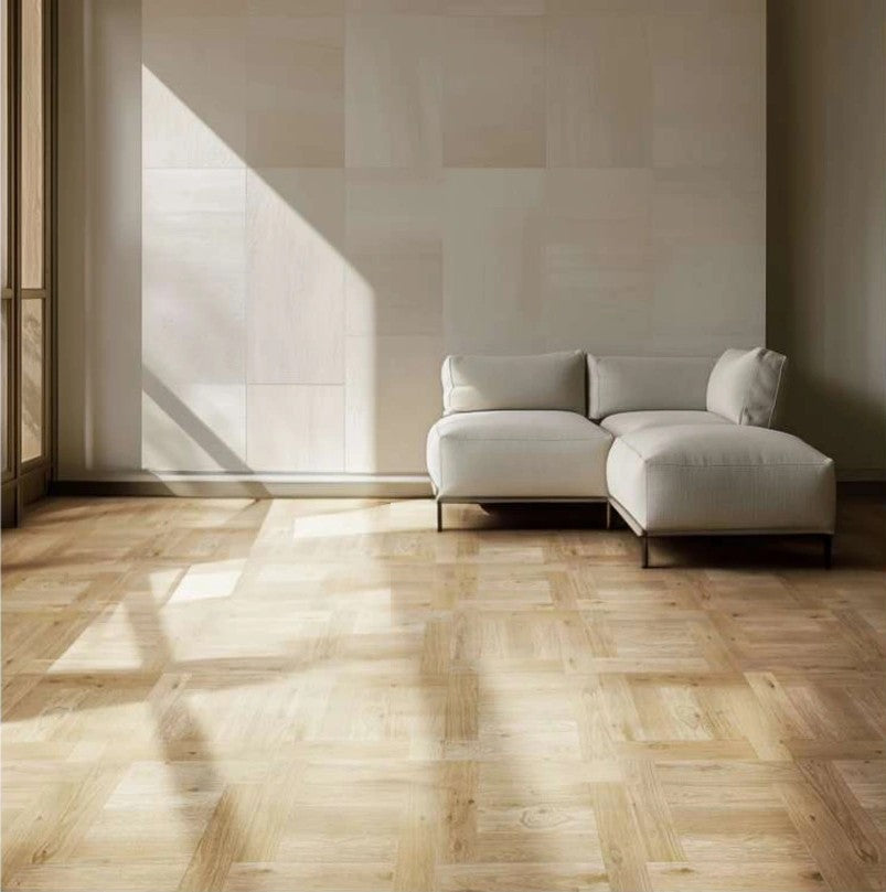 Parchet modular Dabex Modullo, stejar, module 11×100×300 și 11×100×400 mm