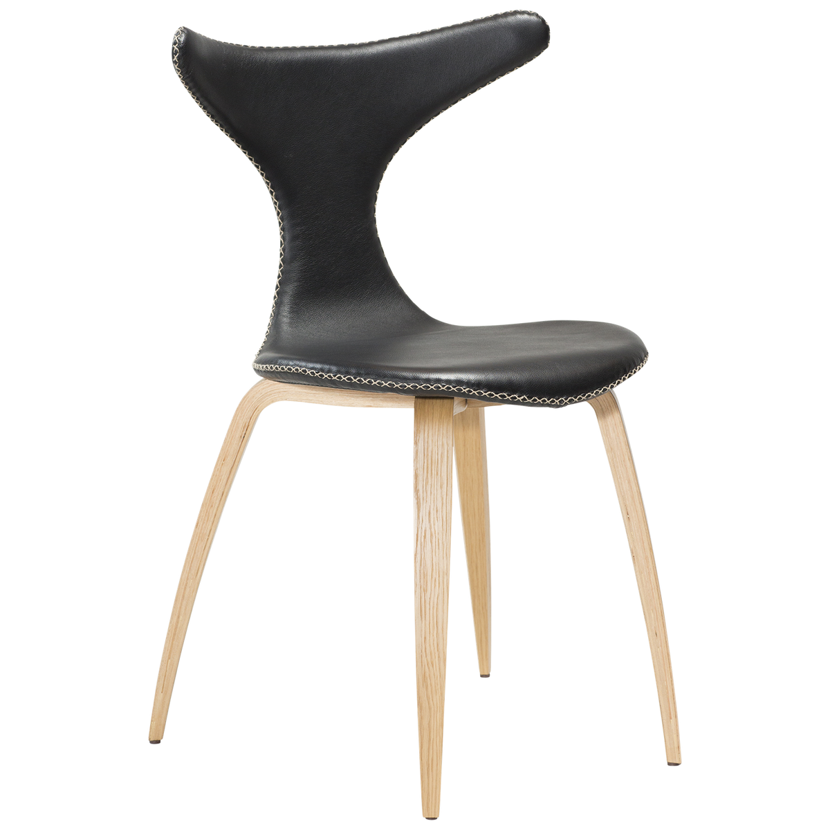 Scaun DAN-FORM Dolphin, negru, 100995105
