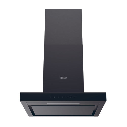 Hotă decorativă Haier HATS6CBS4BWIFI, 60 cm, 884 m³/h, neagră