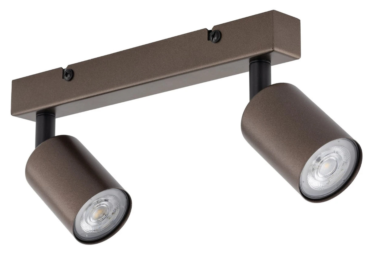 Plafonieră TK Lighting Top 2, maro, 6180